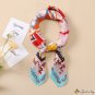 New spring and summer beach towel decorative career small square scarf simulation silk silk scarf fi