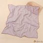New simulation silk scarf women's models simple wind pure color thin section cloud pattern yarn scar