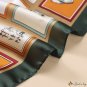 New simulation silk scarf 70cm printed long small silk scarf square scarf ladies decorative fashion 