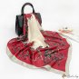 New simulation silk 90 silk scarf female shawl printed satin large square scarf neck scarf wrapped h