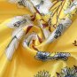 New simulation of silk 90 silk scarf female shawl printed color Ding large square scarf Chinese wind