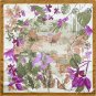 New simulation of silk scarf female shawl printed color Ding large square scarf Chinese wind scarf n