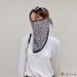 Simulation silk triangle scarf printed chiffon silk scarf ladies decorative fashion neck scarf