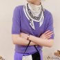 Spring and summer new triangle scarf sunshade wrap headband hairband women's decorative neckerchief