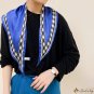 New simulated silk triangle scarf covering the face of small silk scarf ladies decorative fashion ne