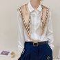 New simulated silk triangle scarf covering the face of small silk scarf ladies decorative fashion ne