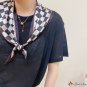New simulation silk triangle scarf headscarf hair ribbon silk scarf ladies decorative fashion neck s