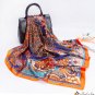 Mom goddess shawl printing simulation silk large square scarf headscarf scarf neck scarf