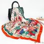 Mom goddess shawl printing simulation silk large square scarf headscarf scarf neck scarf