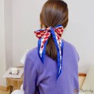 Spring simulation silk triangle scarf printed chiffon silk scarf ladies decorative fashion neck scar