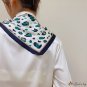 New simulation silk triangle scarf headscarf hairband small silk scarf ladies decorative fashion nec