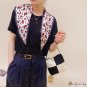 New simulation silk triangle scarf headscarf hairband small silk scarf ladies decorative fashion nec