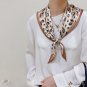 New simulation silk triangle scarf headscarf hairband small silk scarf ladies decorative fashion nec