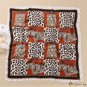 New simulation silk scarf 70cm printed long small silk scarf square scarf ladies decorative neckerch