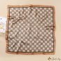 New simulation silk scarf 70cm printed long small silk scarf square scarf ladies decorative neckerch