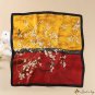 New simulation silk scarf 70cm printed long small silk scarf square scarf ladies decorative neckerch