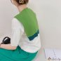 New knitted shawl female spring bird check lap shoulder students double-sided wool color scarf