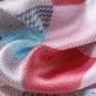 New long scarf simulation silk silk scarf female plaid printing new silk satin light beach scarf sha