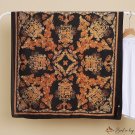 New printed pattern spring and autumn imitation silk medium-length silk scarf fashionable and fashio