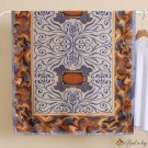The new cashew pattern spring and autumn imitation silk medium-length silk scarf fashionable foreign