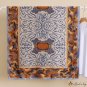 The new cashew pattern spring and autumn imitation silk medium-length silk scarf fashionable foreign