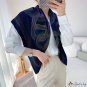 New 90 twill silk square scarf color blocking retro flow temperament silk scarf female neck scarf sh