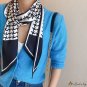Spring and summer new ribbon 13 * 145cm simulation silk sharp angle long strip of silk scarf decorat