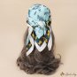 Spring and summer new simulation silk scarf female headscarf tied package hair band 70cm small squar