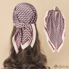 Spring and summer new satin silk scarf simulation silk scarf female 70cm small square scarf neck sca