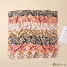 Spring and summer new 90CM imitation silk satin large square scarf temperament ladies silk scarf wra