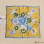 Spring and summer new 90CM imitation silk satin large square scarf temperament ladies silk scarf wra