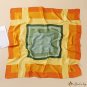 Spring and summer new 90CM imitation silk satin large square scarf temperament ladies silk scarf wra