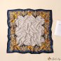 Spring and summer new 90CM imitation silk satin large square scarf temperament ladies silk scarf wra