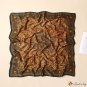 Spring and summer new 90CM imitation silk large square scarf women's breathable silk scarf wrap head
