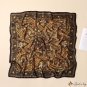 Spring and summer new 90CM imitation silk large square scarf women's breathable silk scarf wrap head