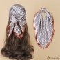 New printing 60cm simulation silk scarf professional decoration small square scarf scarf neck scarf 