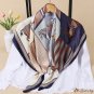 Spring new 110 simulated silk horse silk scarf large square scarf female package head yarn stall sca