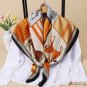 Spring new 110 simulated silk horse silk scarf large square scarf female package head yarn stall sca