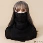 New solid color mask towel sunshade breathable neck protector scarf veil scarf