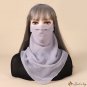 New solid color mask towel sunshade breathable neck protector scarf veil scarf