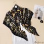 New 110cm simulation silk scarf large square scarf female package head yarn stall scarf scarf