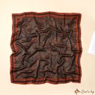 New 90CM imitation silk large square scarf cashew women's silk scarf wrap head scarf scarf