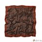 New 90CM imitation silk large square scarf cashew women's silk scarf wrap head scarf scarf