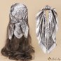 New cashew 60cm simulation silk scarf professional decoration small square scarf scarf neck scarf ti
