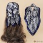 New cashew 60cm simulation silk scarf professional decoration small square scarf scarf neck scarf ti