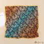 Spring and summer silk scarf simulation silk scarf female 70cm square scarf headscarf neck scarf tie