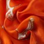 Spring new 110 simulation silk sea bird silk scarf large square scarf female package head yarn stall
