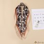 Spring and summer silk scarf simulation silk scarf female 70cm small square scarf neck scarf tied pa