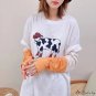 Printed color blocking sleeves female outdoor UV protection driving arm protection