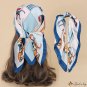 Spring and summer satin silk scarf simulation silk scarf female 70cm small square scarf neck scarf h